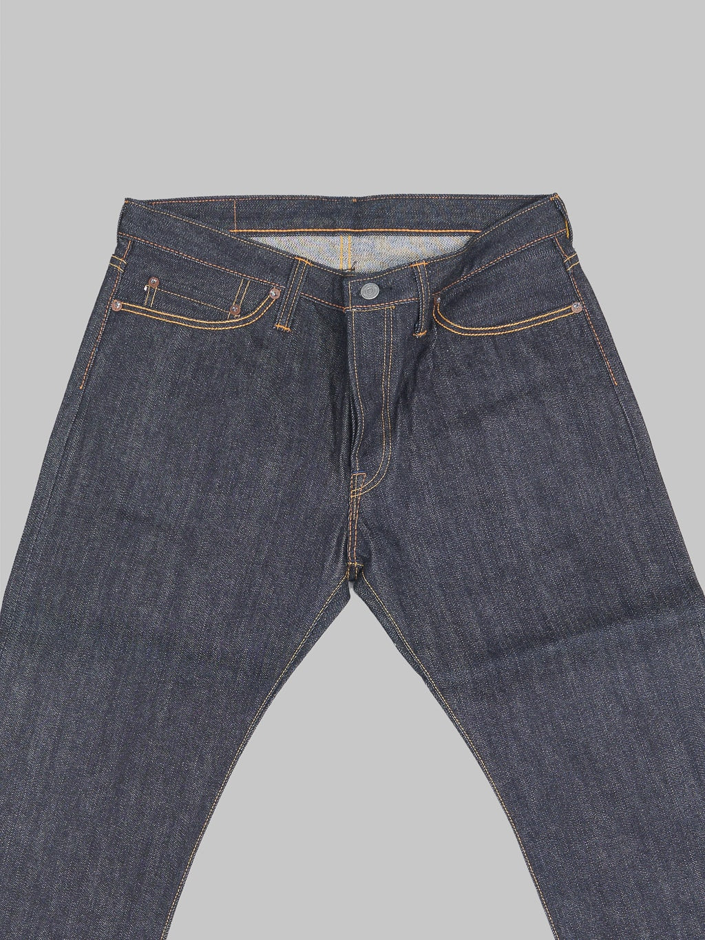The Flat Head D306 Tight Tapered Jeans  waist