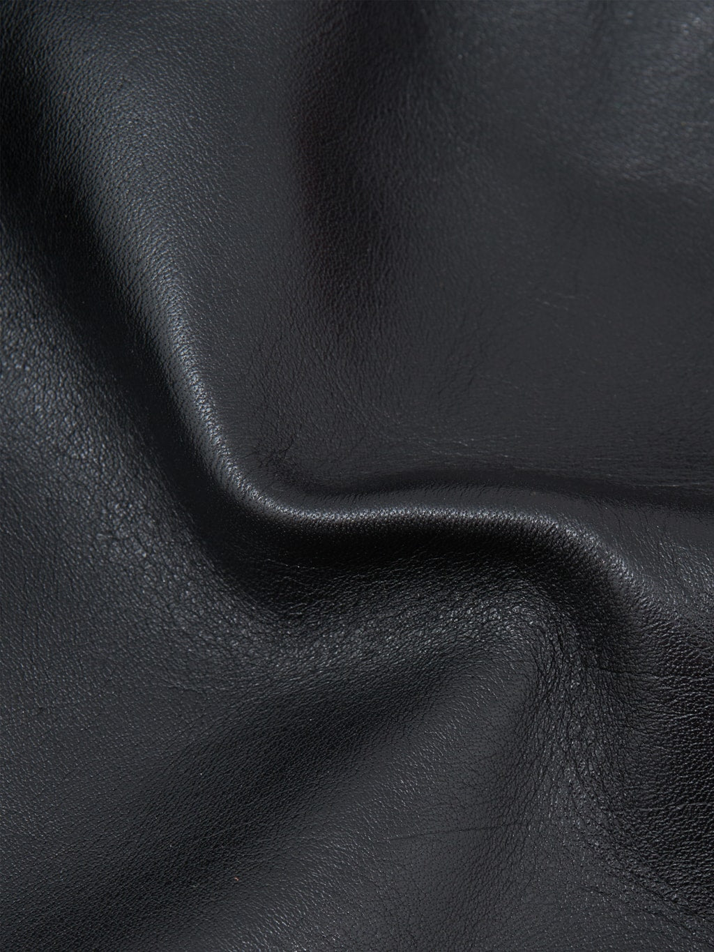 The Flat Head Horsehide leather double Riders Jacket Black Semi Aniline texture