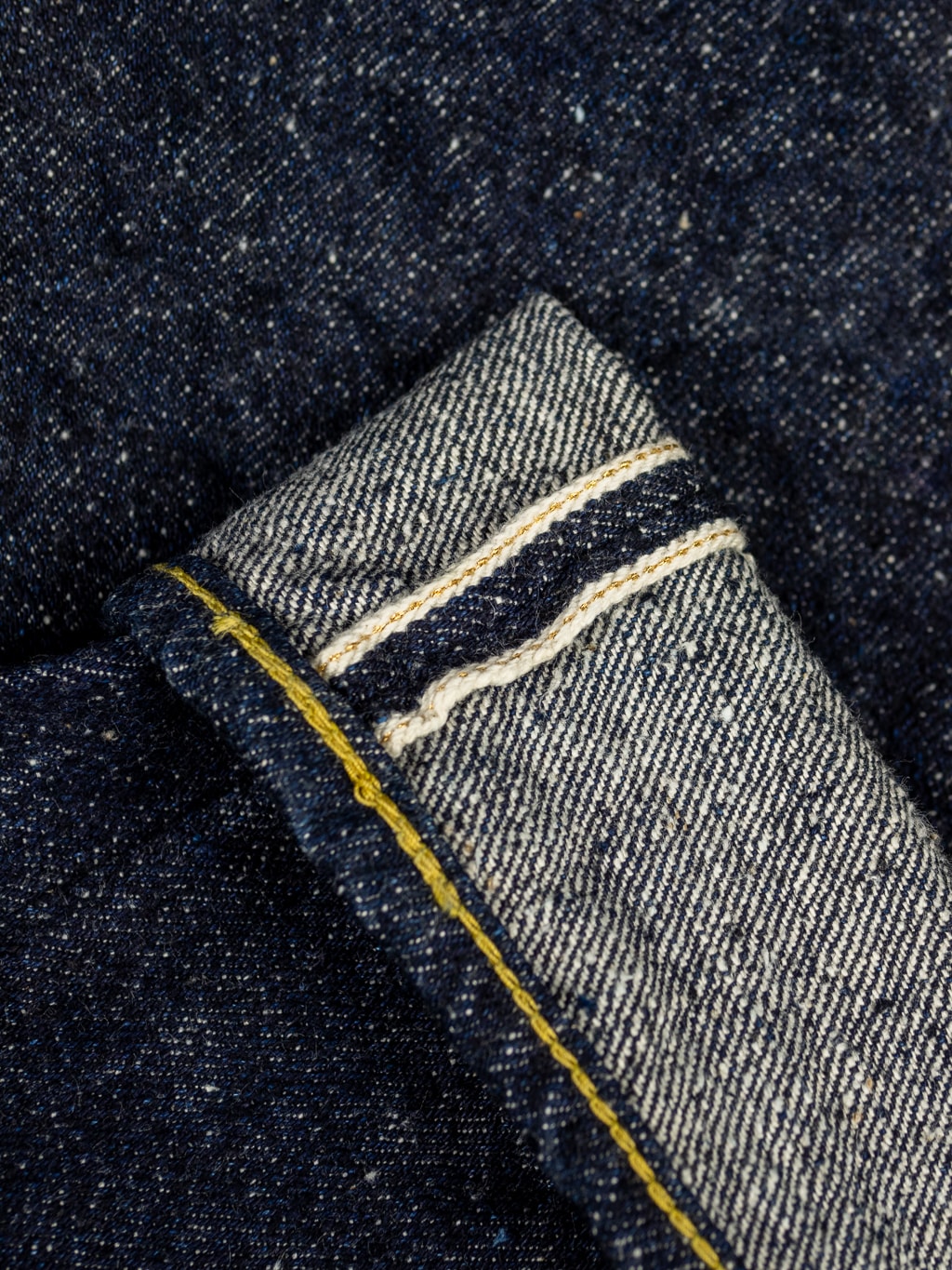 The Strike Gold Keep Earth Natural Indigo Jeans chain stitching