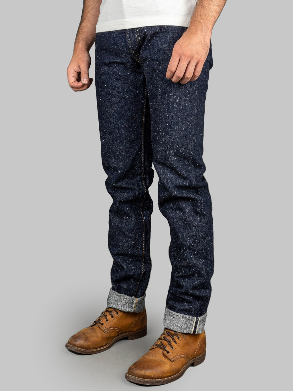 The Strike Gold Keep Earth Natural Indigo Jeans side fit