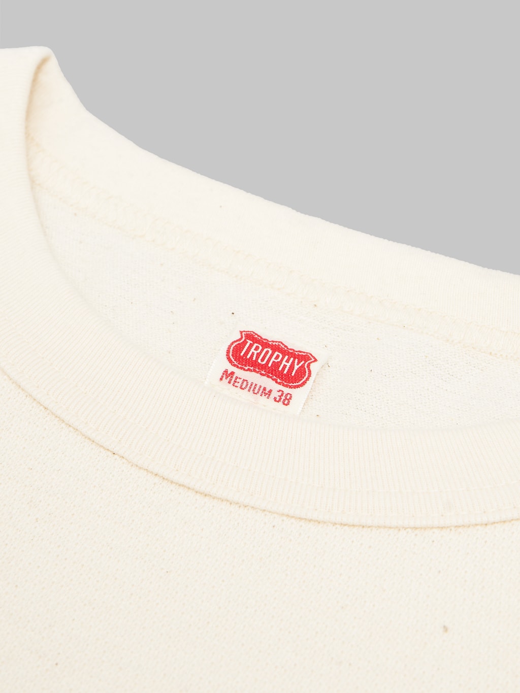 Trophy Clothing Utility Mil Tee natural made in japan