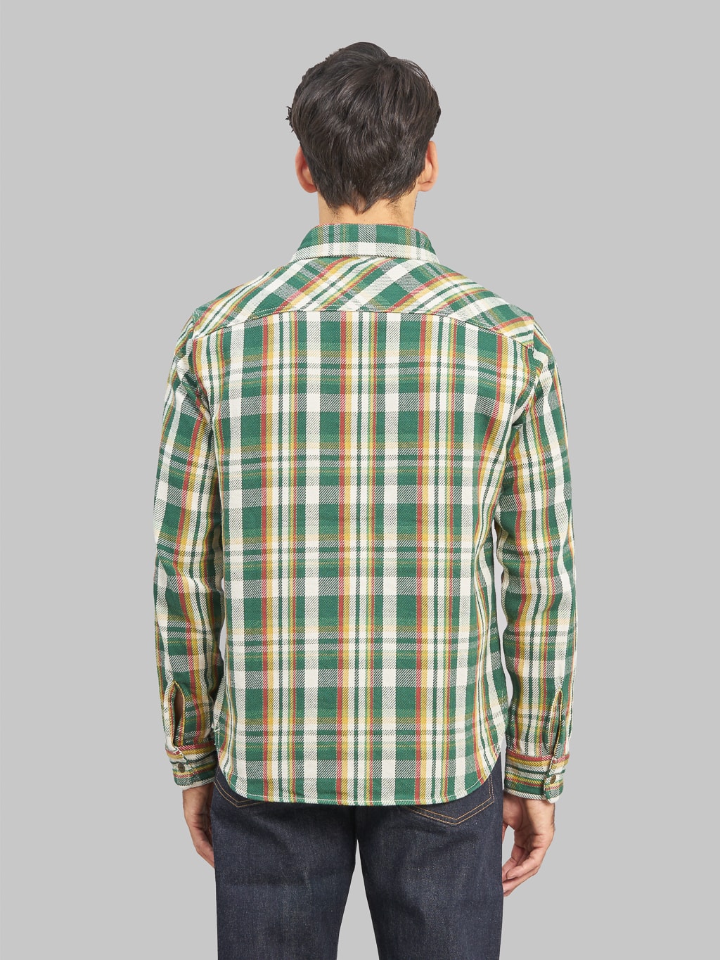 UES Heavy Flannel Shirt Green