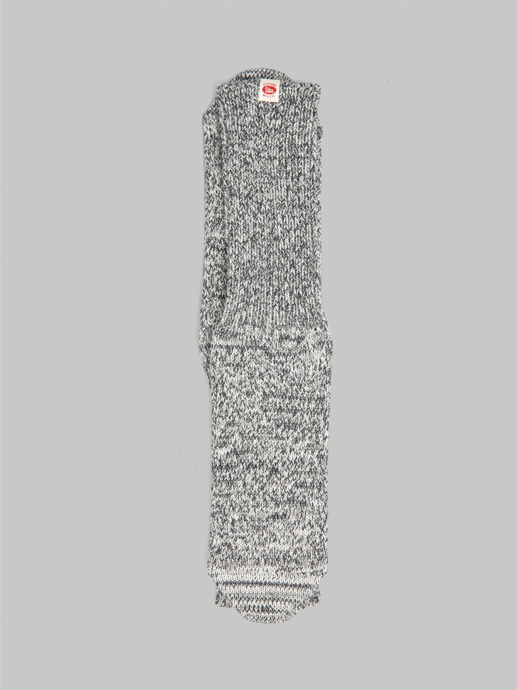 UES Melange Crew Length Socks Heather Grey