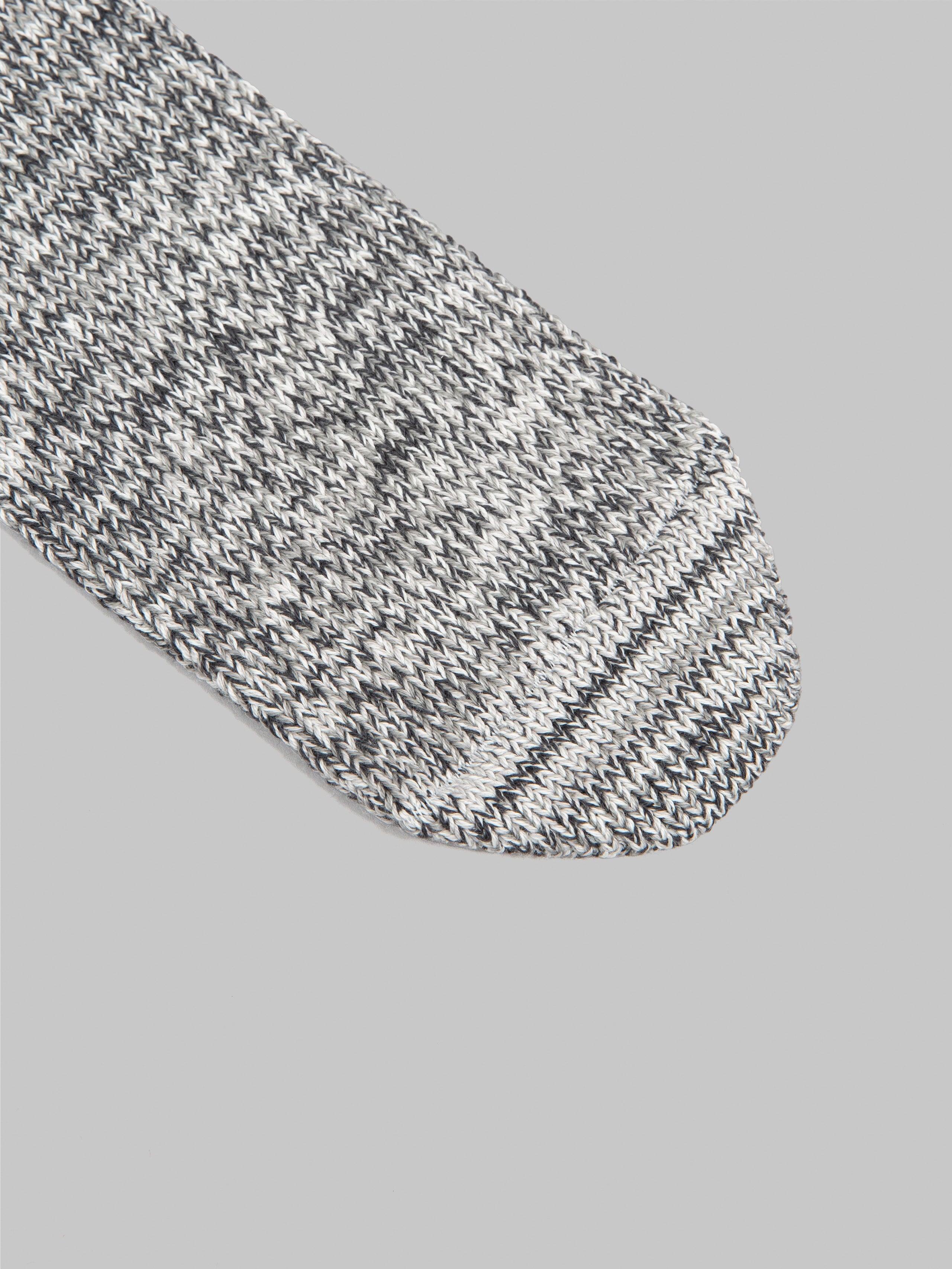 UES Melange Crew Length Socks Heather Grey