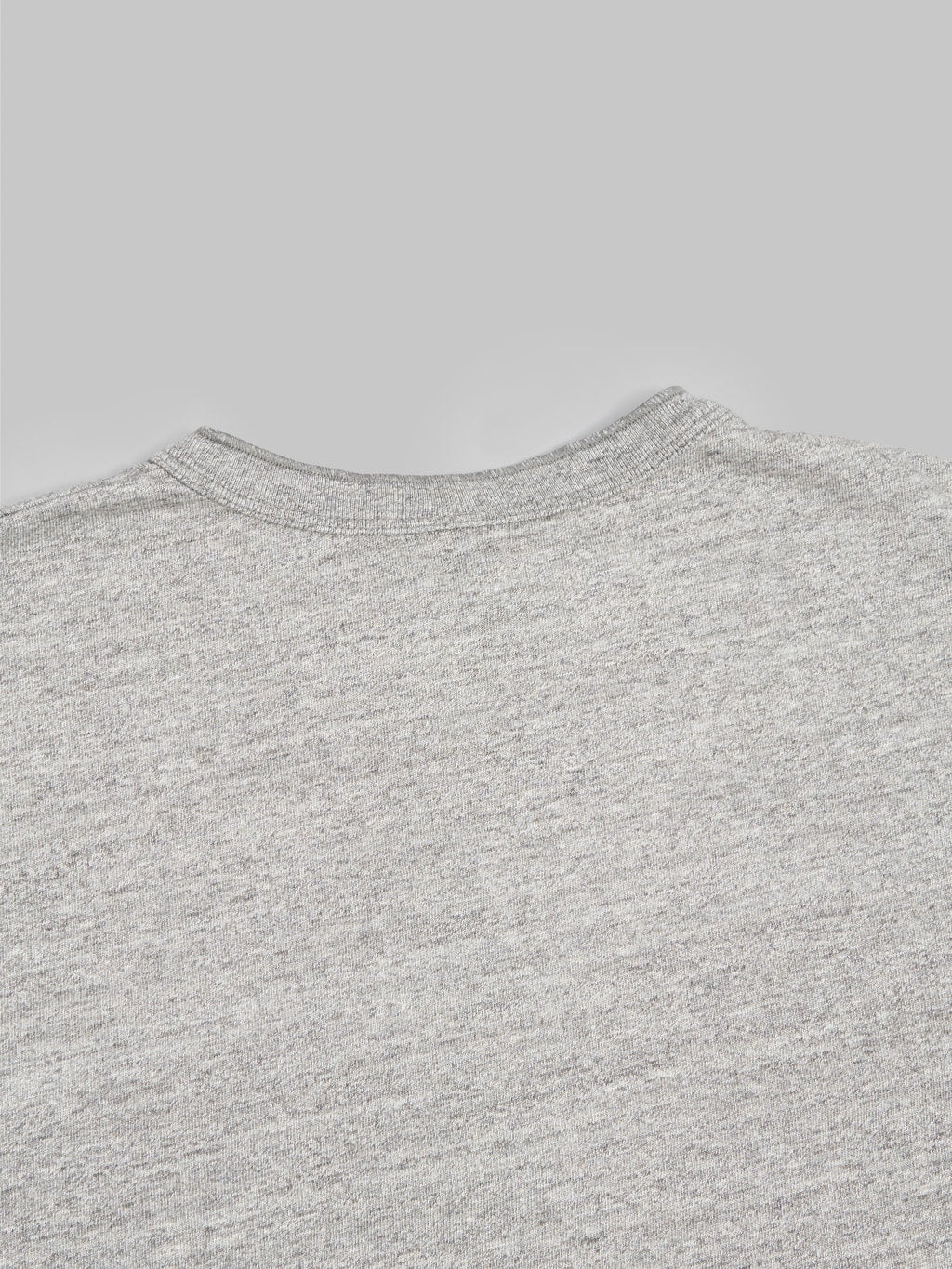 UES Ramayana Henley Neck TShirt grey back collar