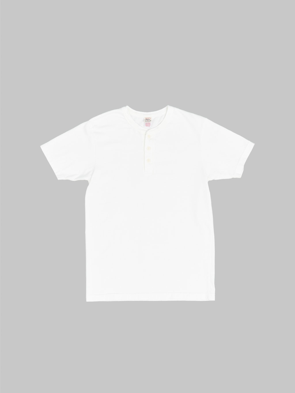 UES Ramayana Henley Neck T-Shirt White