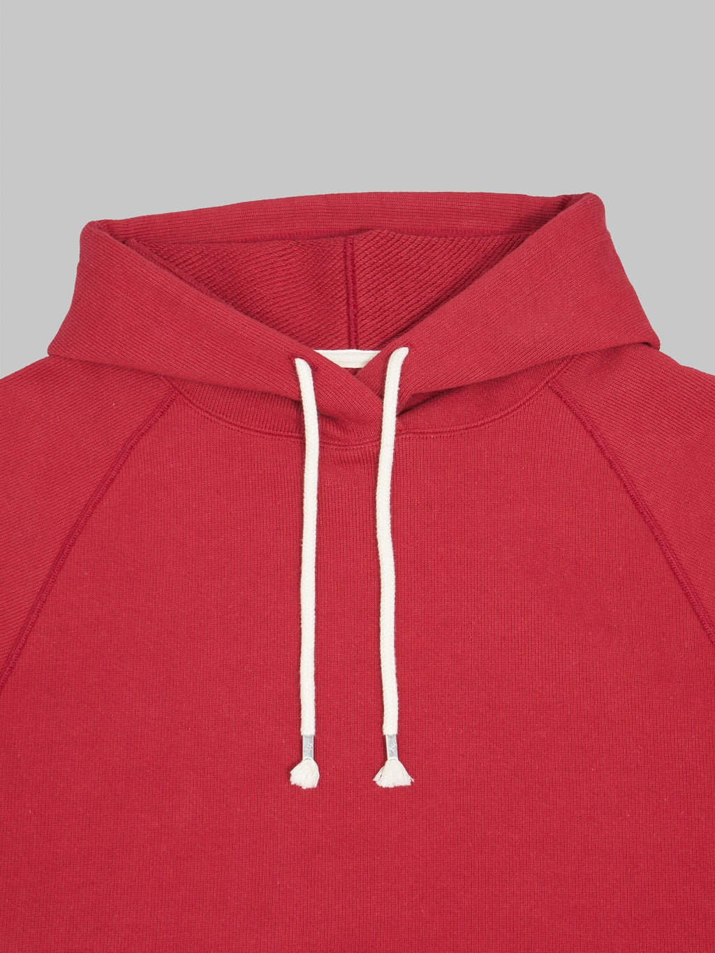 Wonder Looper Pullover Hoodie Double Heavyweight red collar cord