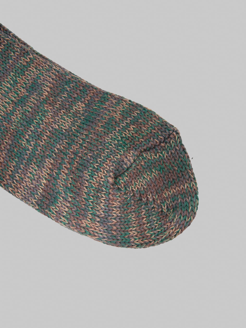Anonymous Ism 5 Colour Mix Crew Socks Army