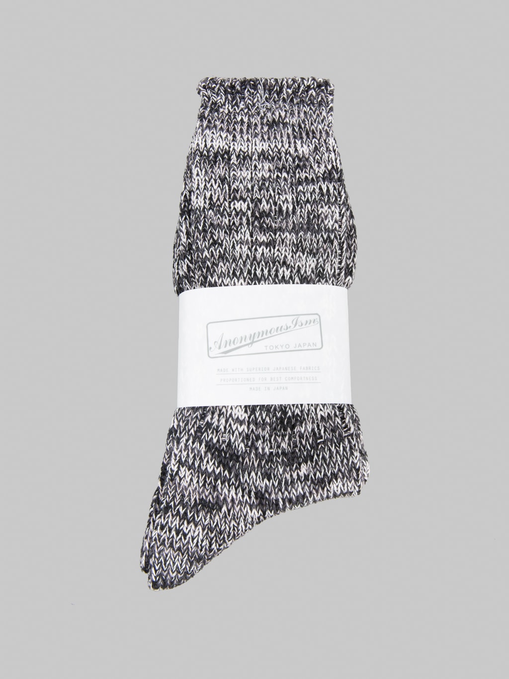 Anonymous Ism 5 Colour Mix Crew Socks Black
