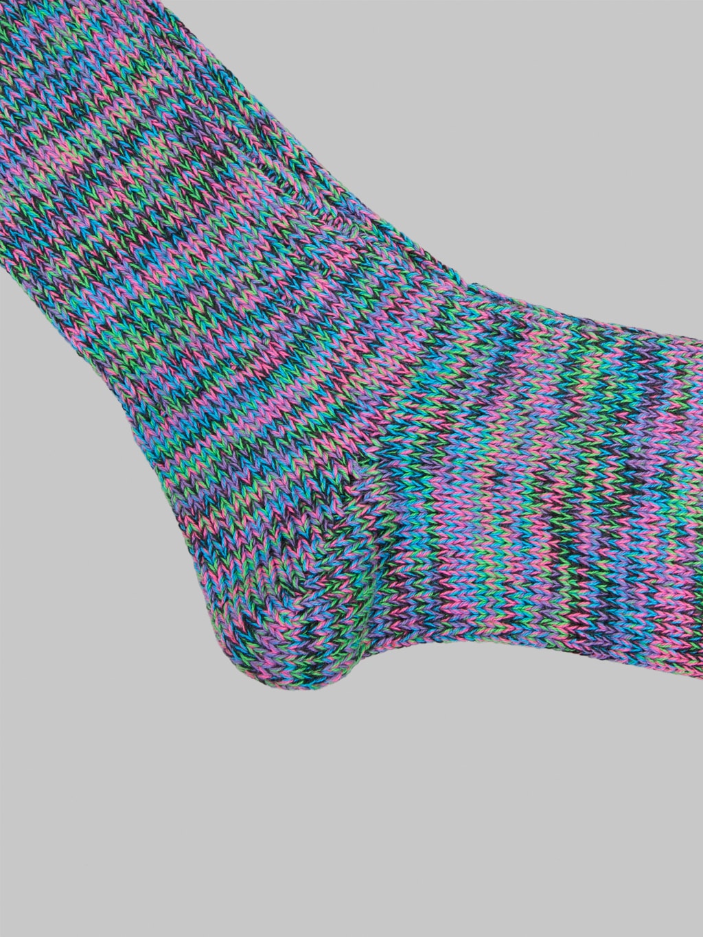 Anonymous Ism 5 Colour Mix Crew Socks Multicolour
