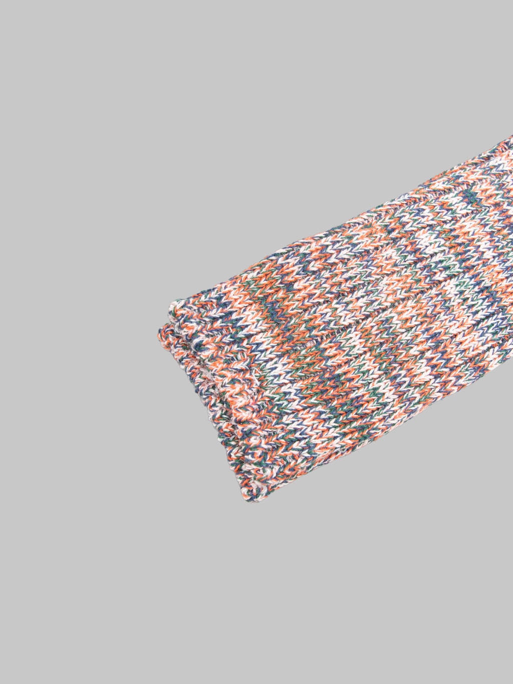 Anonymous Ism 5 Colour Mix Crew Socks Orange