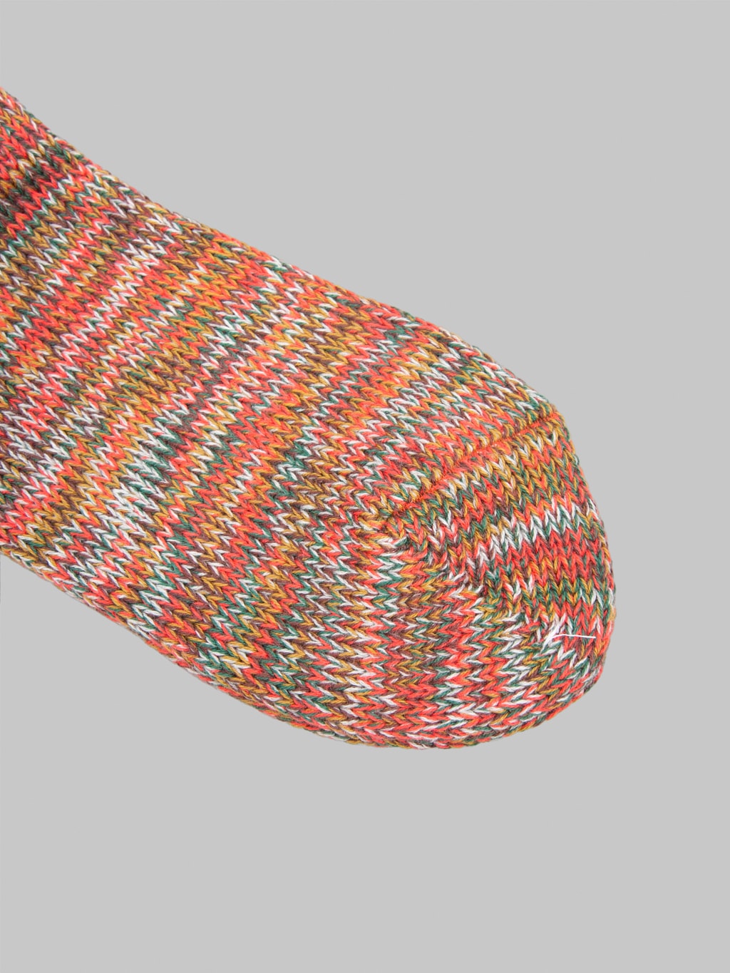 Anonymous Ism 5 Colour Mix Crew Socks Red