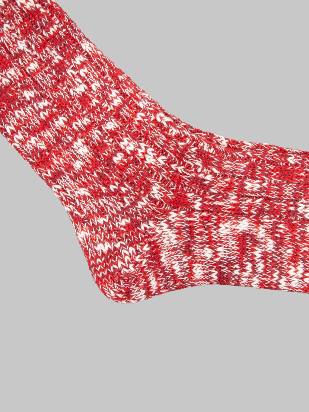 Anonymous Ism Classic Slub Crew Socks Red