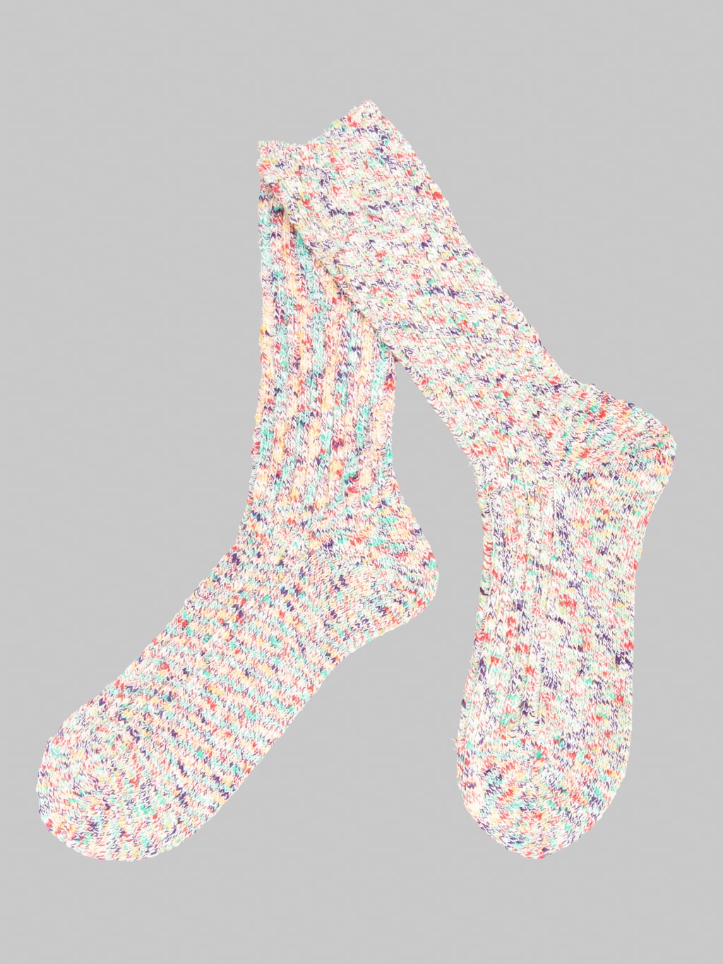 Anonymous Ism Homespan Art Yarn Crew Socks Multi