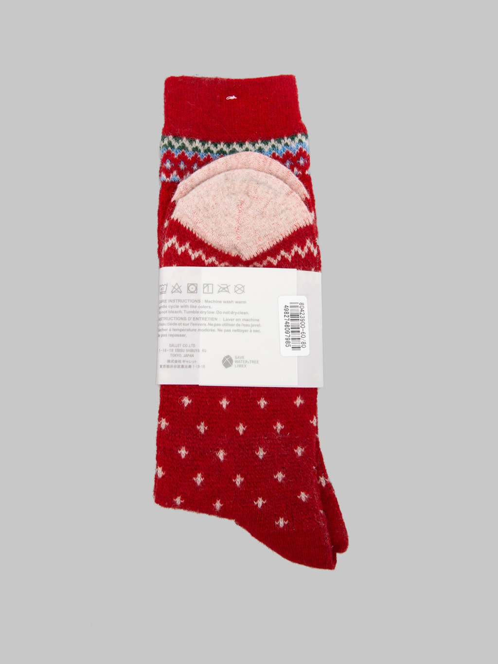 Anonymous Ism Snow Pattern JQ Crew Red