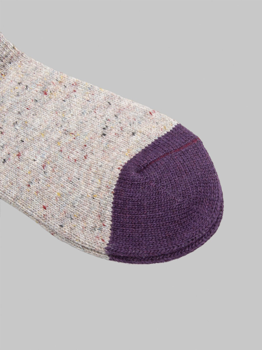 Anonymous Ism Tweed Nep Crew Socks Grey