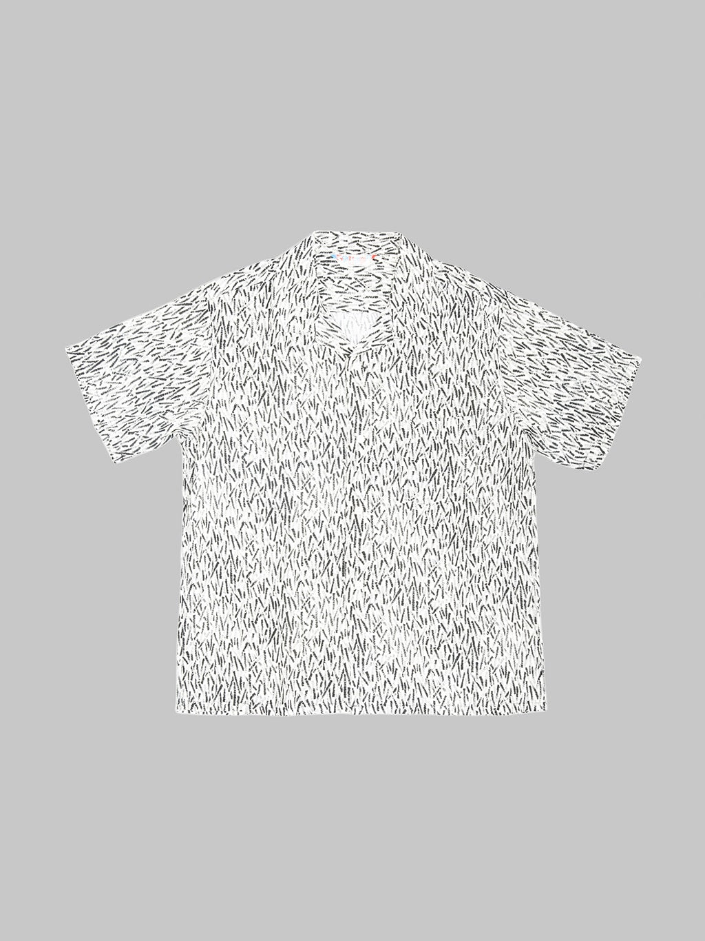 Attractions Wearmasters Lot.912 Zig-Zag Rayon Short Sleeve Shirt