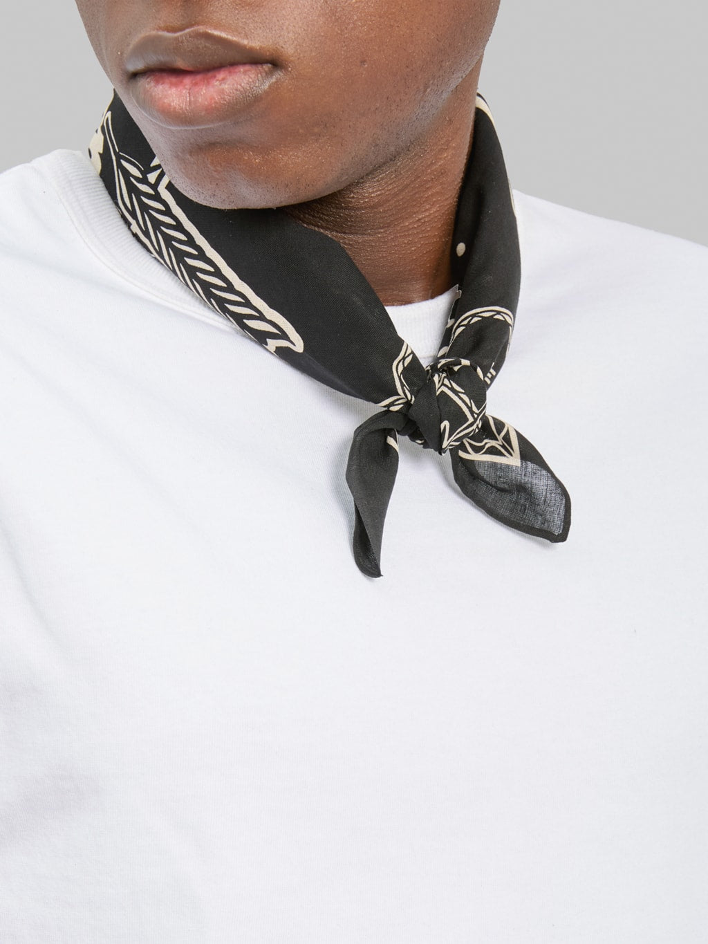 Attractions Heart Attractions Bandana Black