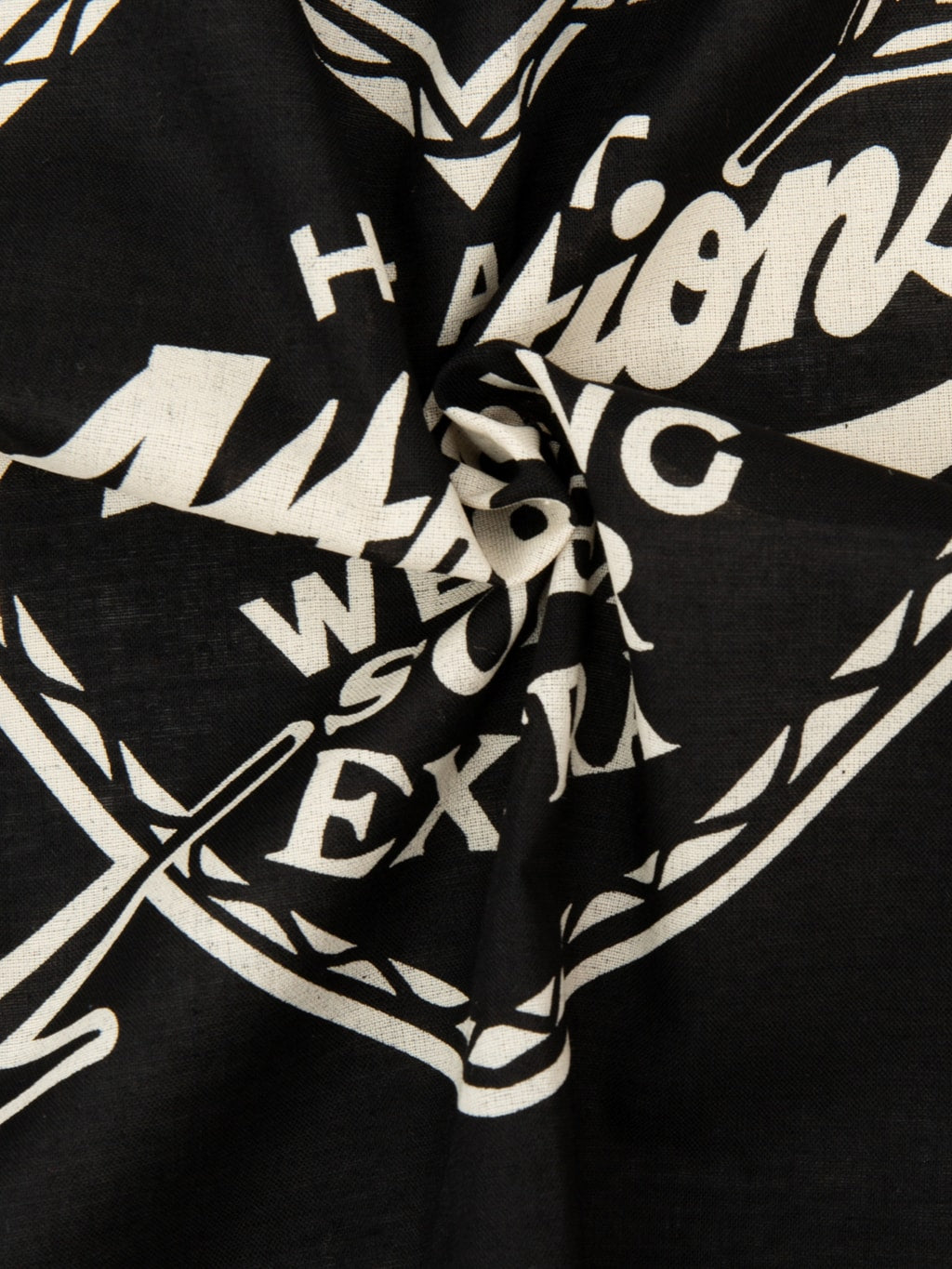 Attractions Heart Attractions Bandana Black