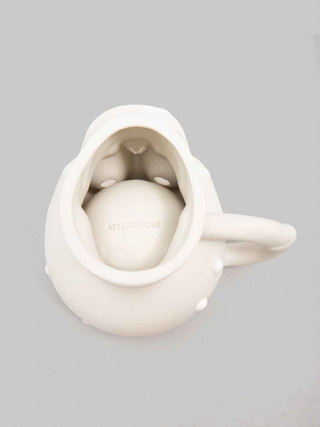 Attractions Skull Mug White