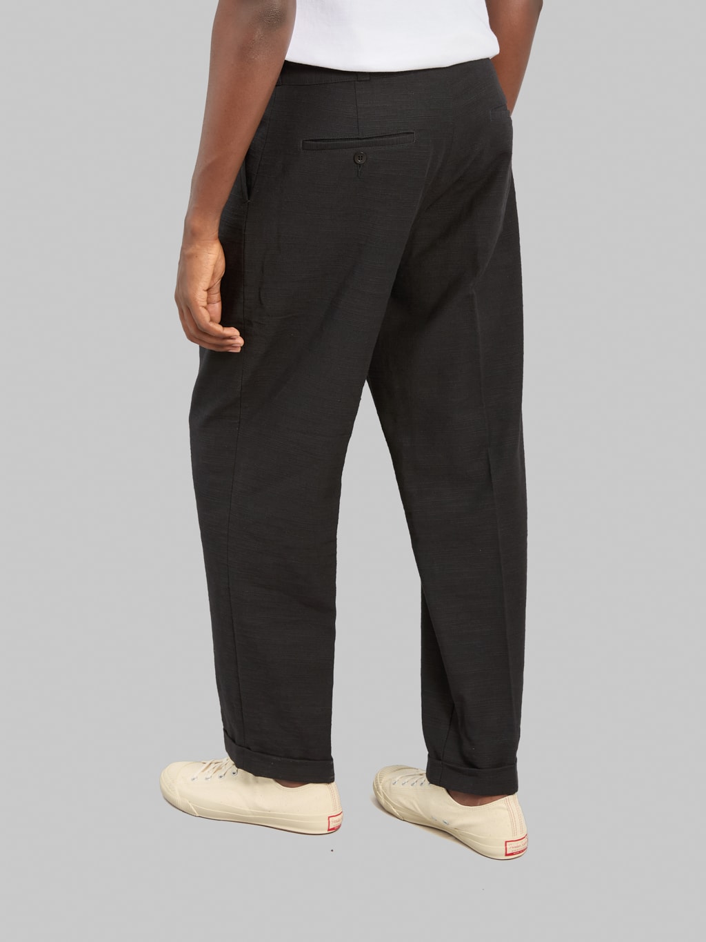Attractions Wearmasters Lot.720CL Heritage Trousers Classic Cotton Linen Black