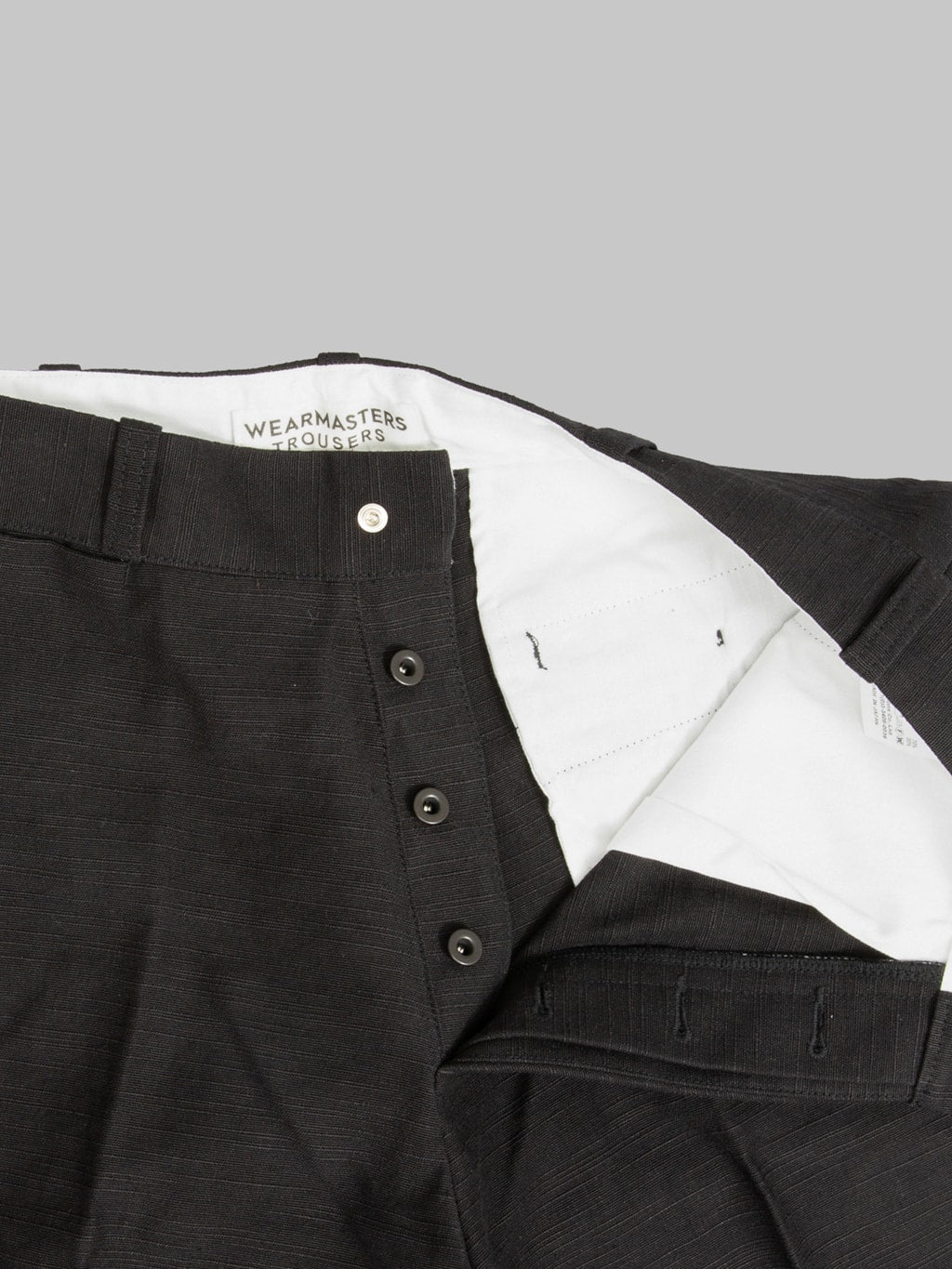 Attractions Wearmasters Lot.720CL Heritage Trousers Classic Cotton Linen Black