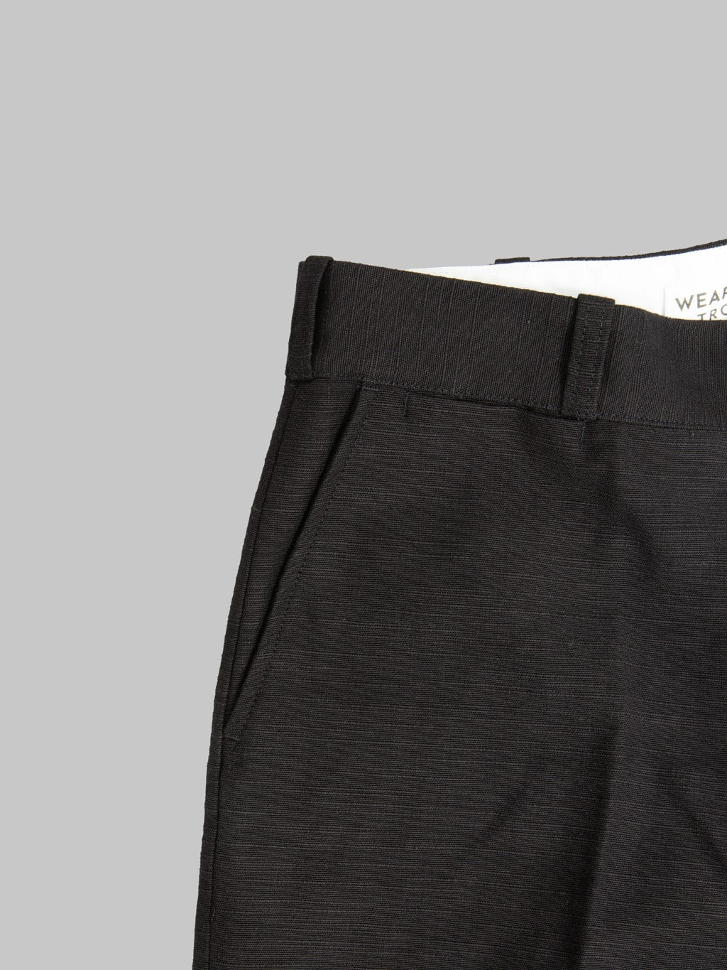 Attractions Wearmasters Lot.720CL Heritage Trousers Classic Cotton Linen Black