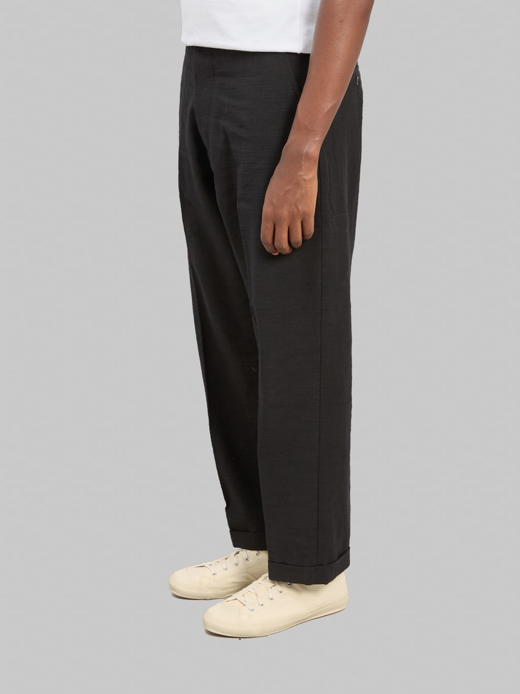 Attractions Wearmasters Lot.720CL Heritage Trousers Classic Cotton Linen Black