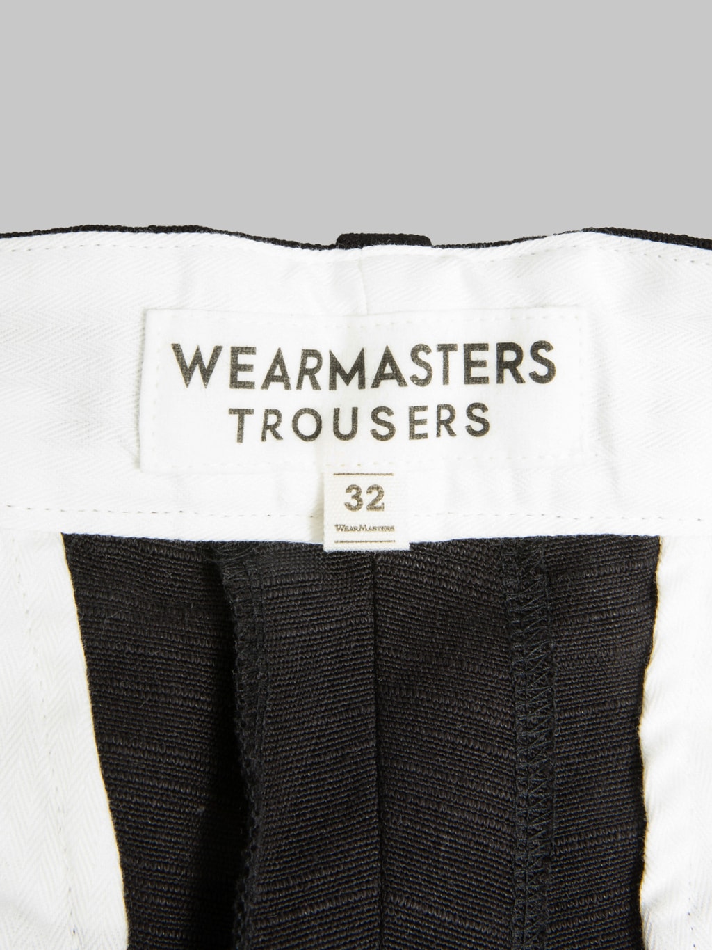 Attractions Wearmasters Lot.720CL Heritage Trousers Classic Cotton Linen Black