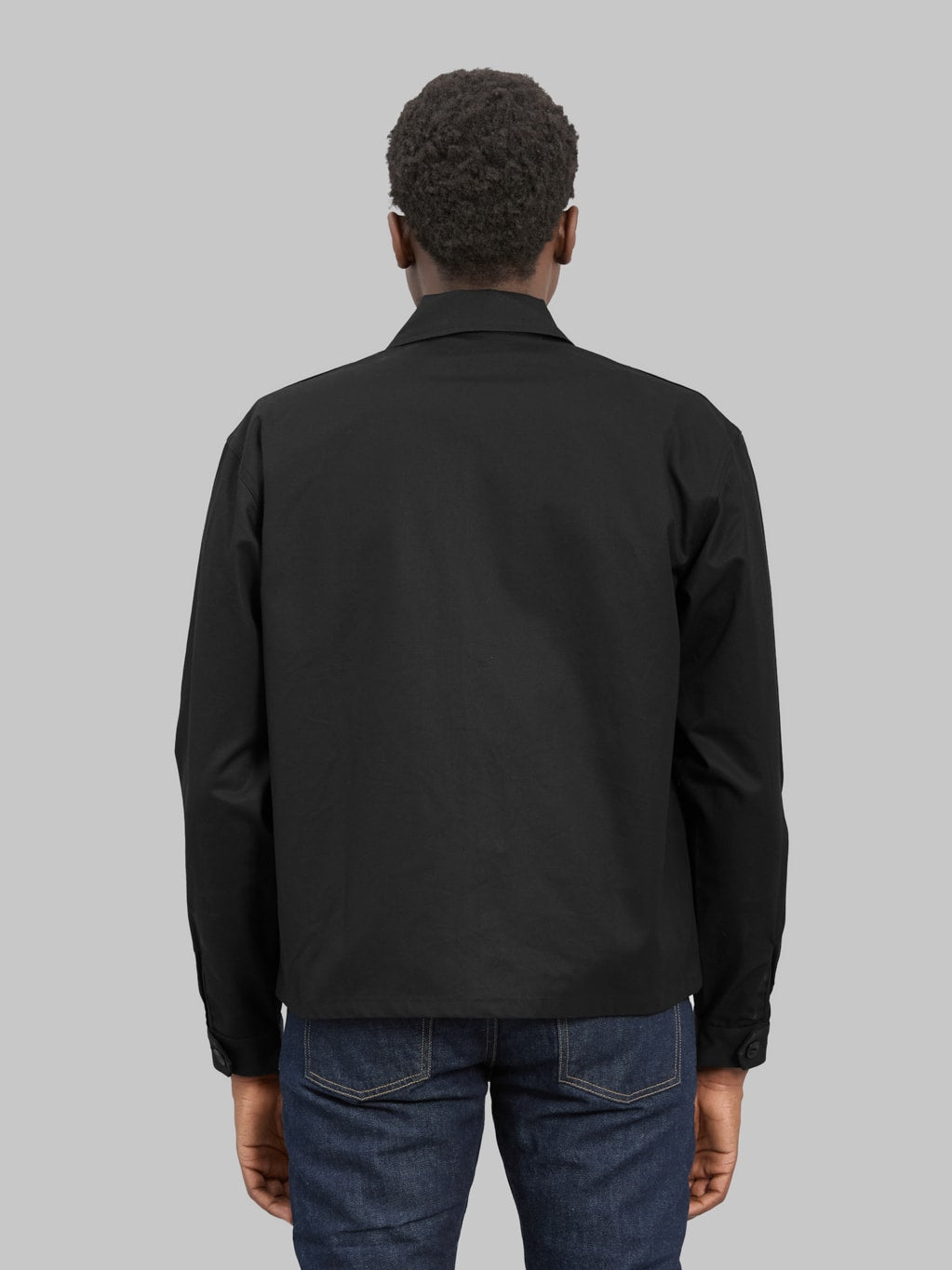 Attractions Wearmasters Lot.923 Smock Button Jacket Black
