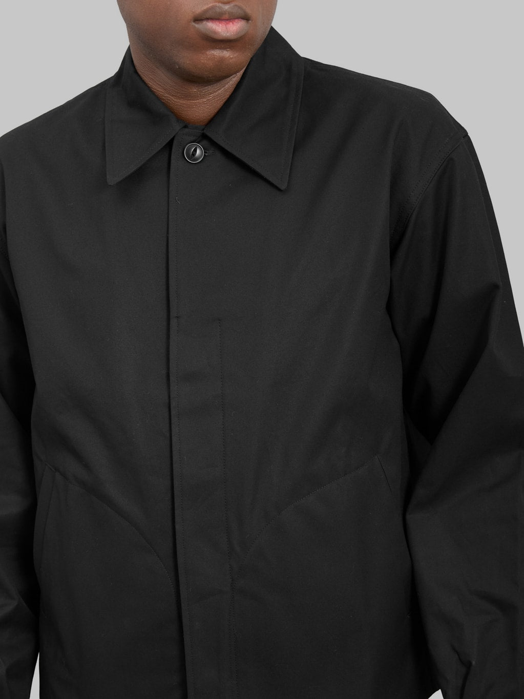 Attractions Wearmasters Lot.923 Smock Button Jacket Black
