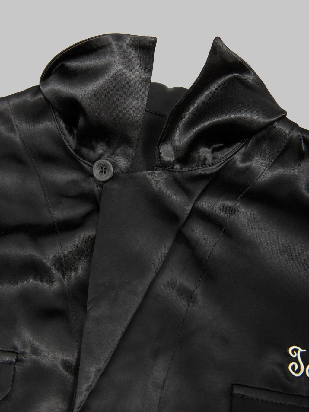 Attractions Wearmasters Lot.873 Souvenir Rayon Jacket Black