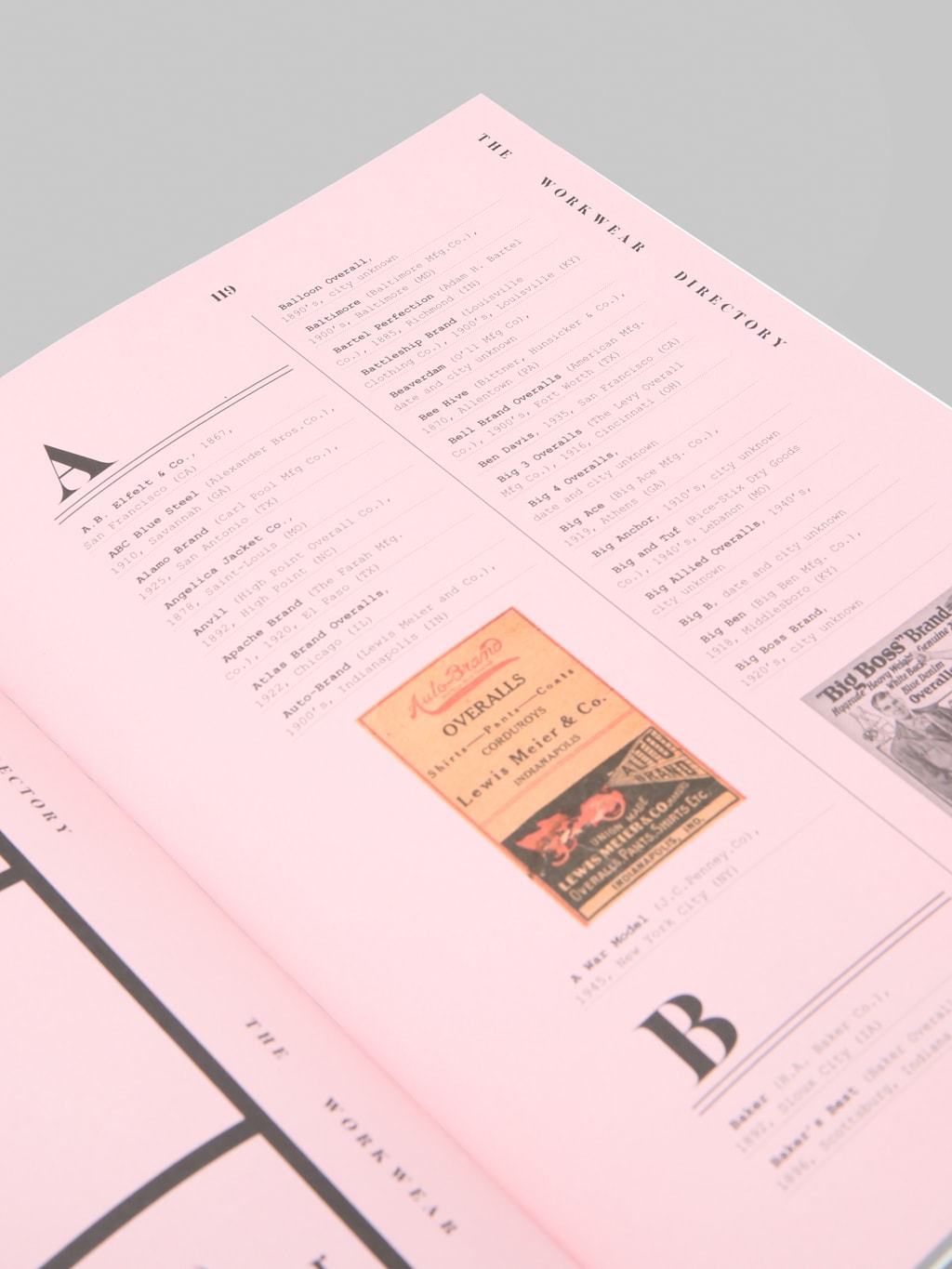 Avant Magazine Issue 1 - An Anthology Of American Workwear