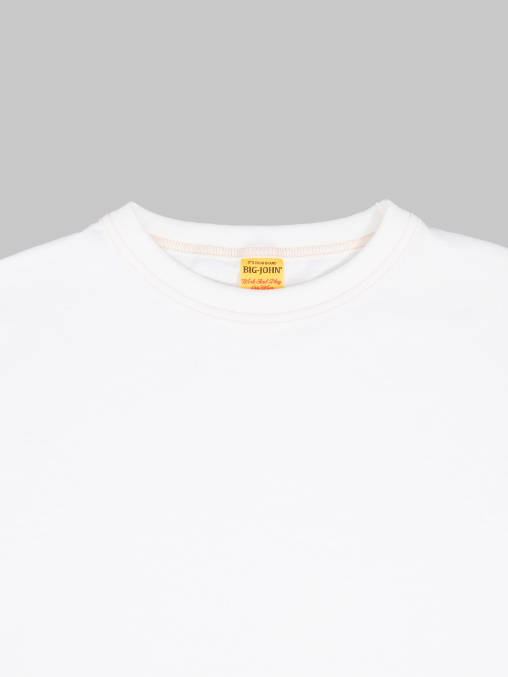 Big John Loopwheel 2-Pack T-Shirt White - Redcast Heritage Co.