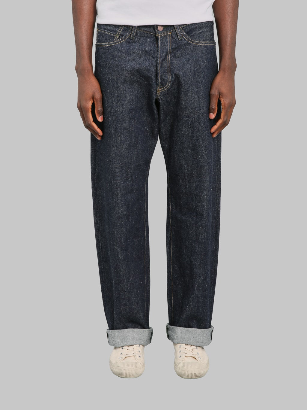 Big John M1011RC 13.5oz "Yoshidenim" Green Label Wild Duck Wide Straight Jeans