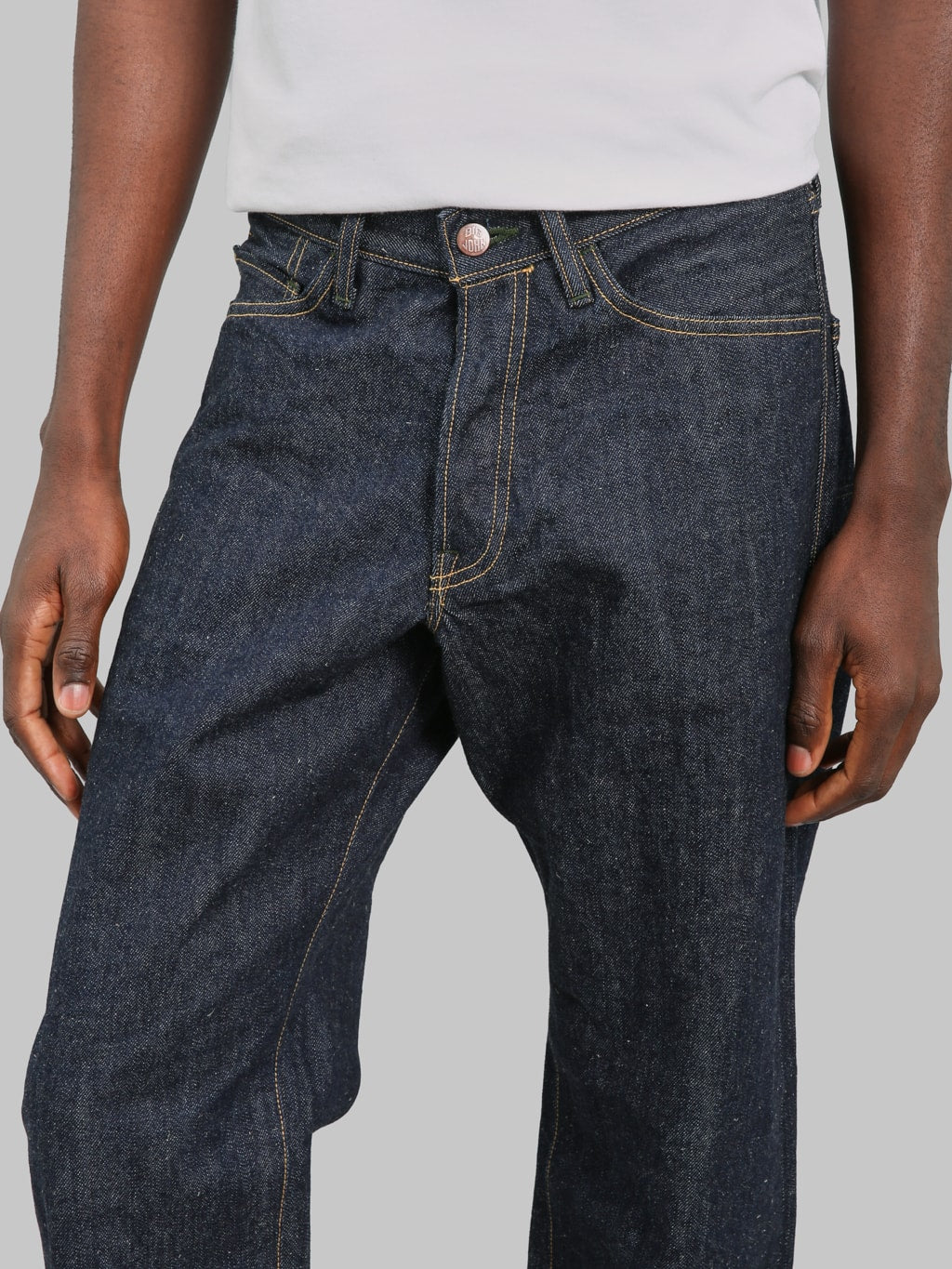 Big John M1011RC 13.5oz "Yoshidenim" Green Label Wild Duck Wide Straight Jeans