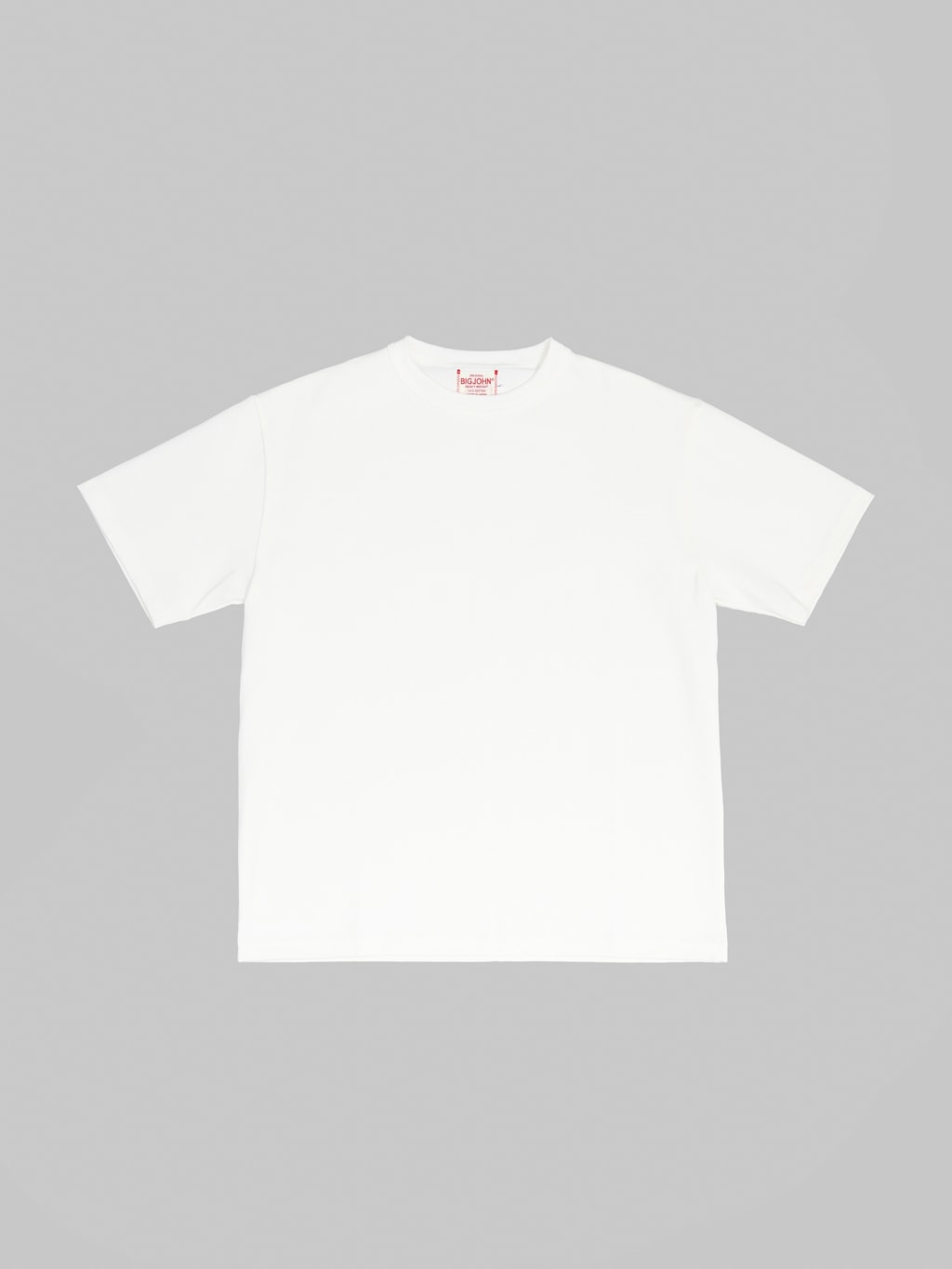 Big John MGTS01M Heavy Weight TShirt White front
