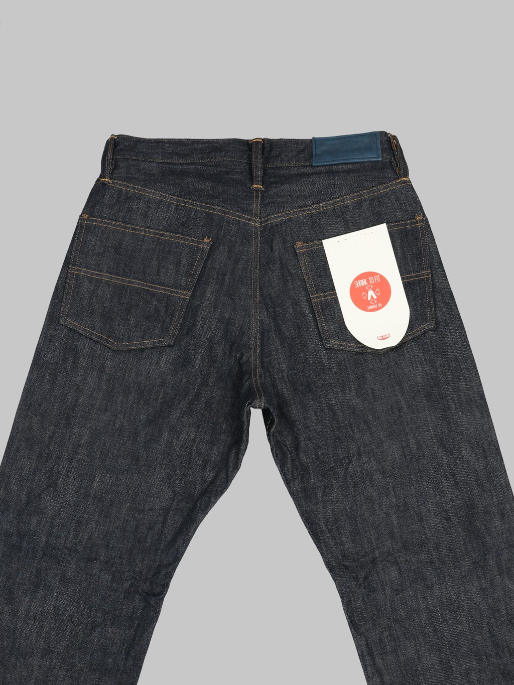 Big John R008  Rare Straight Fit Jeans  back details
