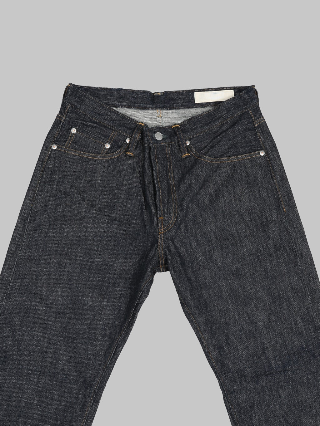 Big John R008  Rare Straight Fit Jeans  front details