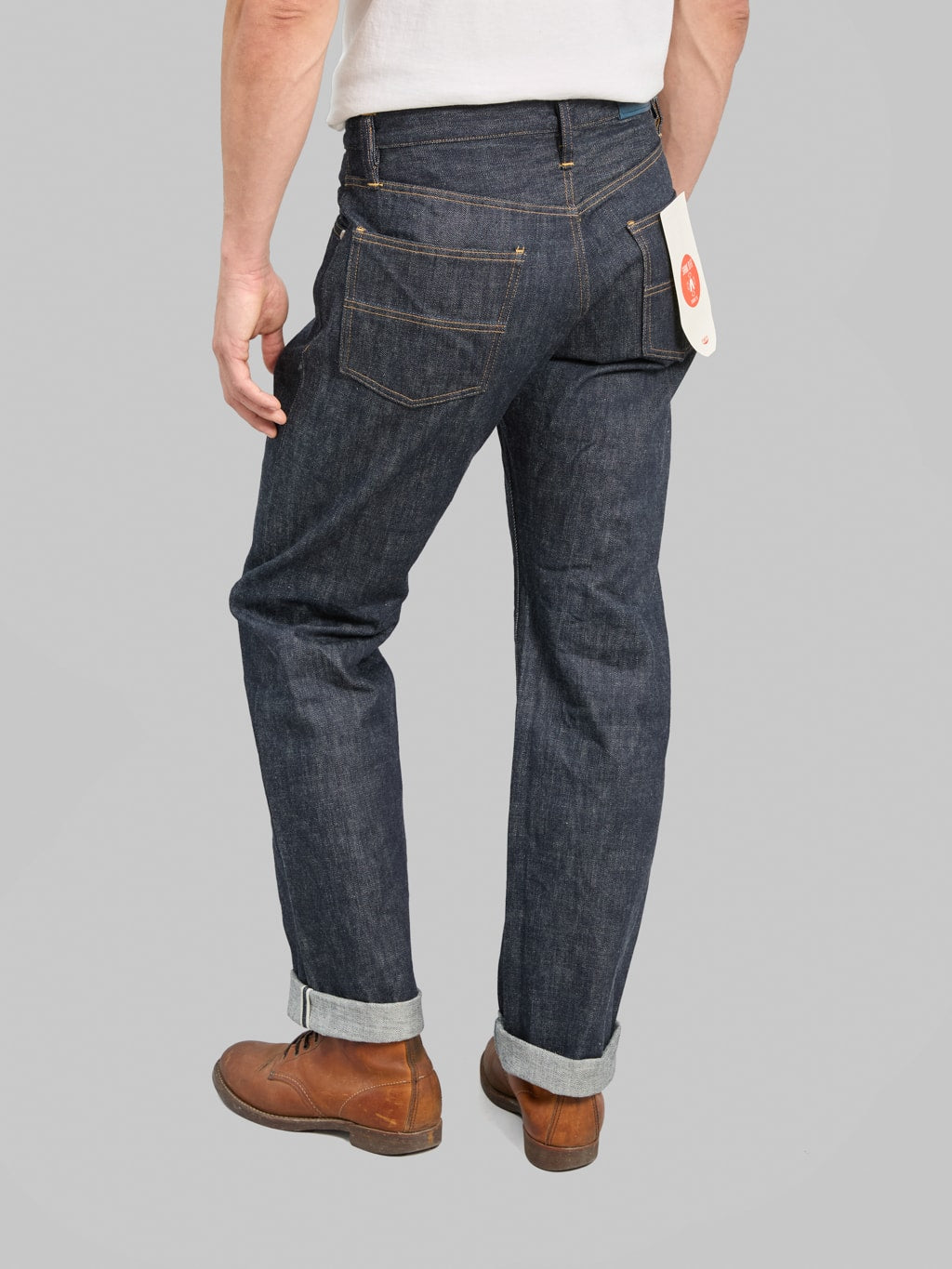 Big John R008  Rare Straight Fit Jeans fitting