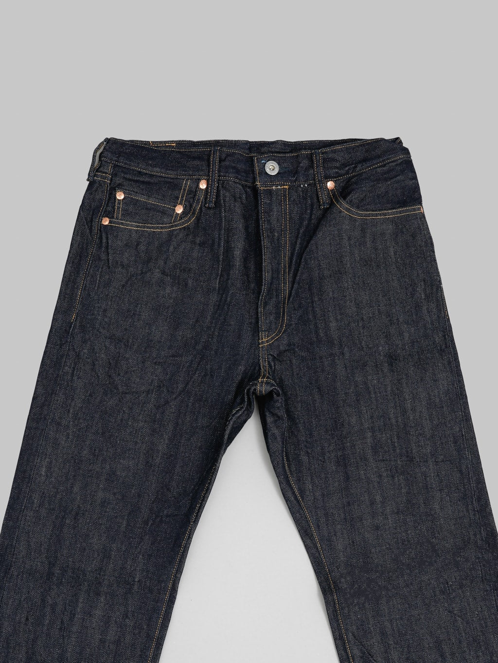 Big John XX002 15.8oz XXXX-Extra Slim Straight Jeans - Redcast Heritage Co.