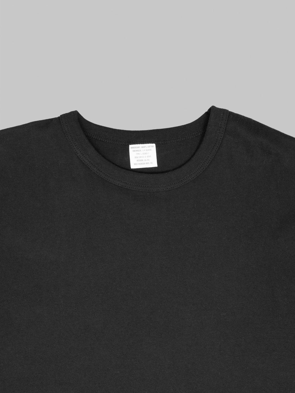 Buzz Rickson's BR78960 "Government Issue" Package T-Shirt Black