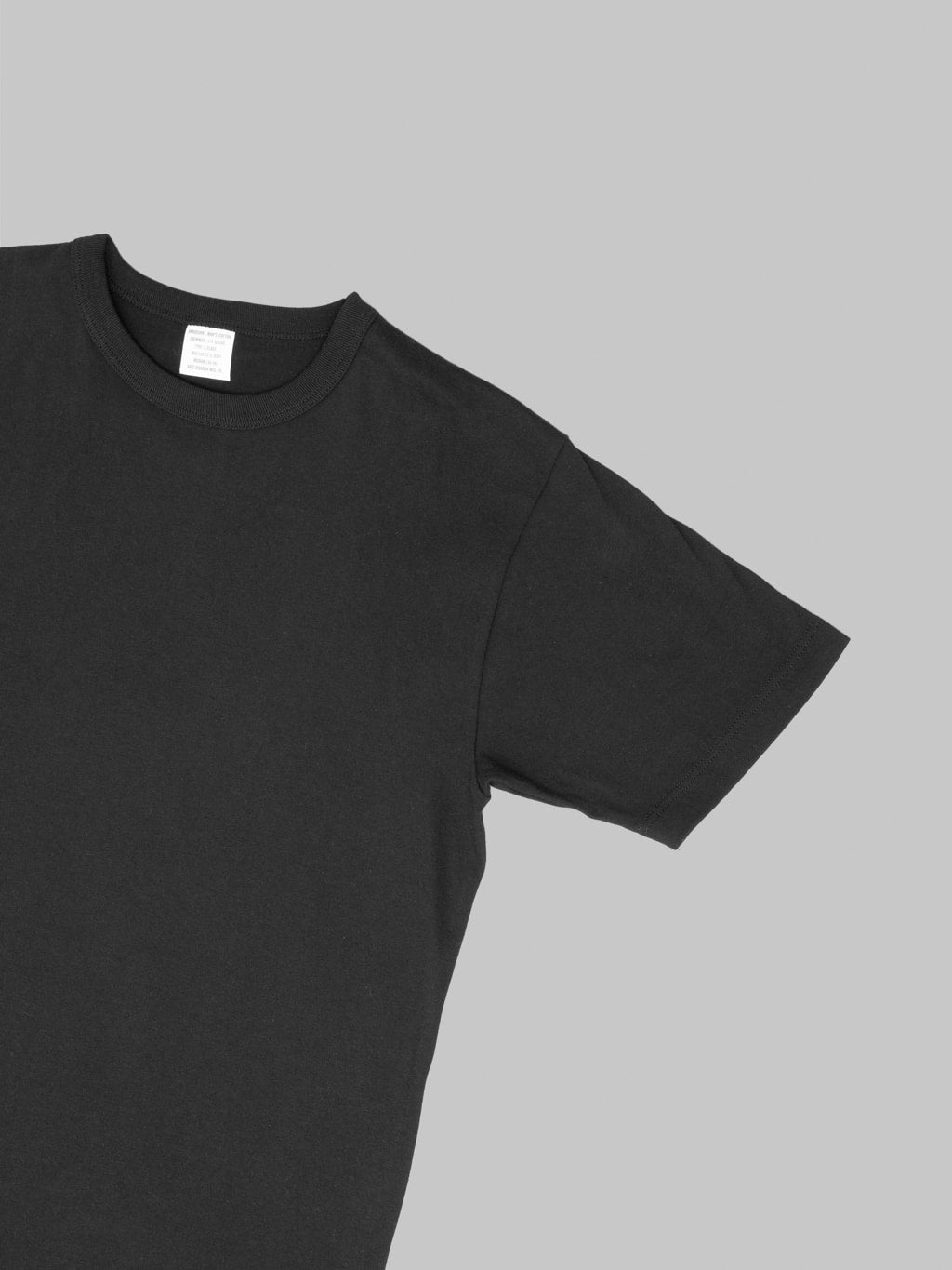 Buzz Rickson's BR78960 "Government Issue" Package T-Shirt Black