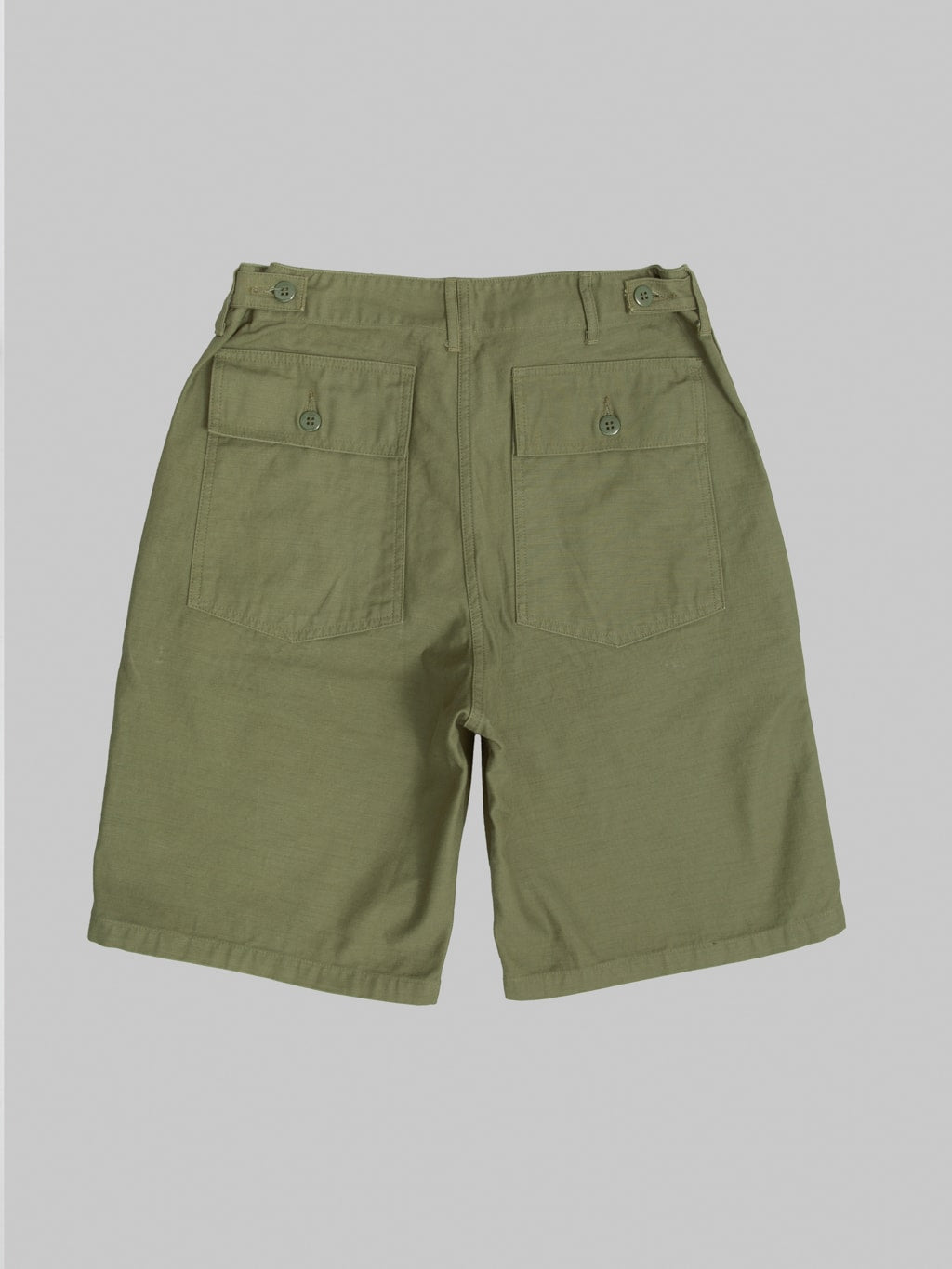 Buzz Rickson's BR51735 Cotton Sateen OG 107 Type I Class Shorts Olive