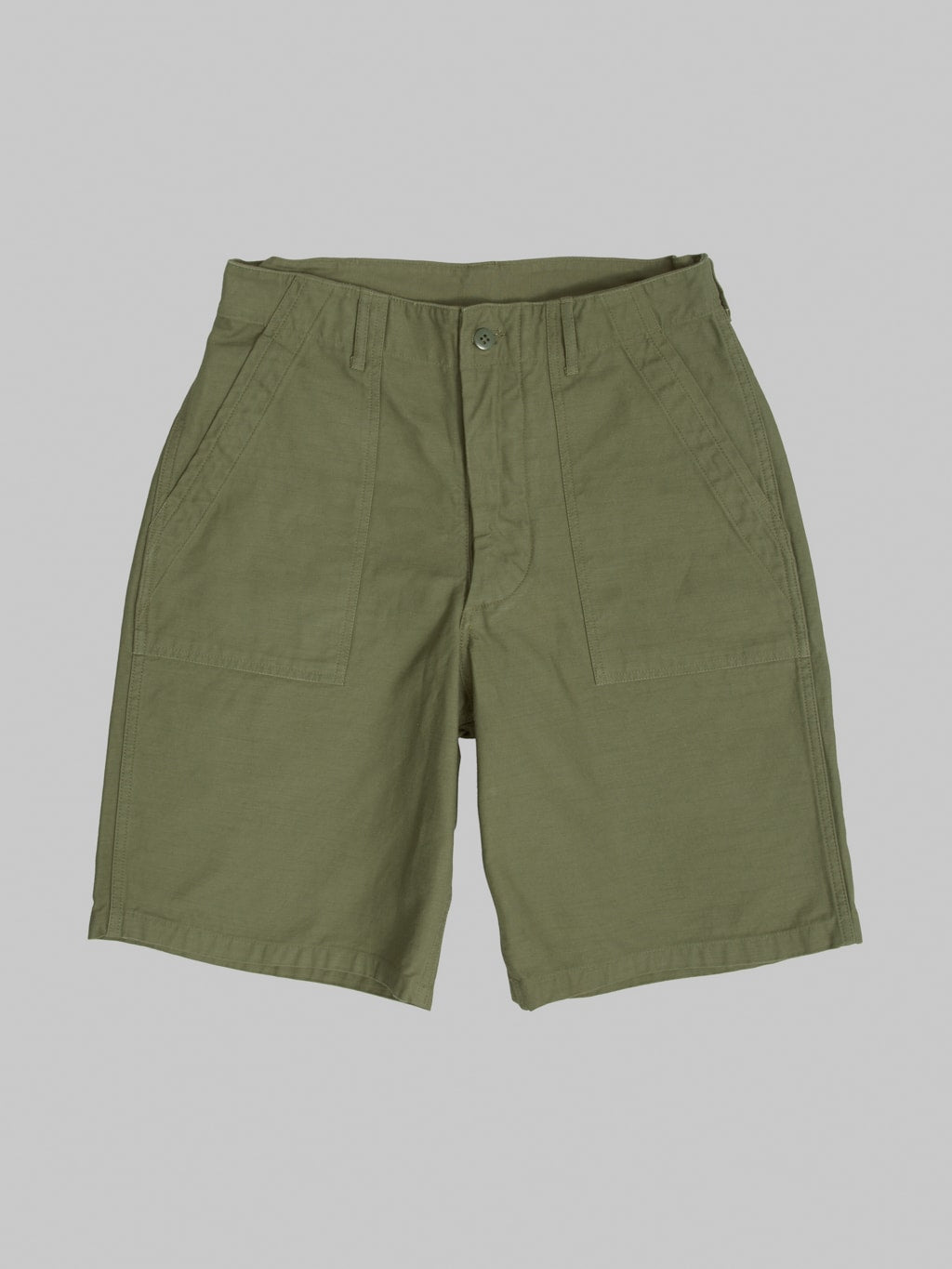 Buzz Rickson's BR51735 Cotton Sateen OG 107 Type I Class Shorts Olive