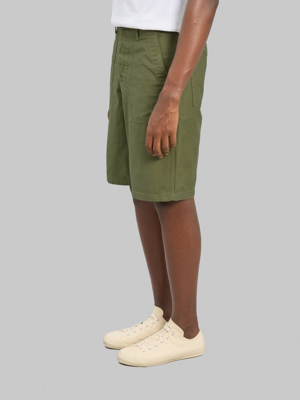 Buzz Rickson's BR51735 Cotton Sateen OG 107 Type I Class Shorts Olive
