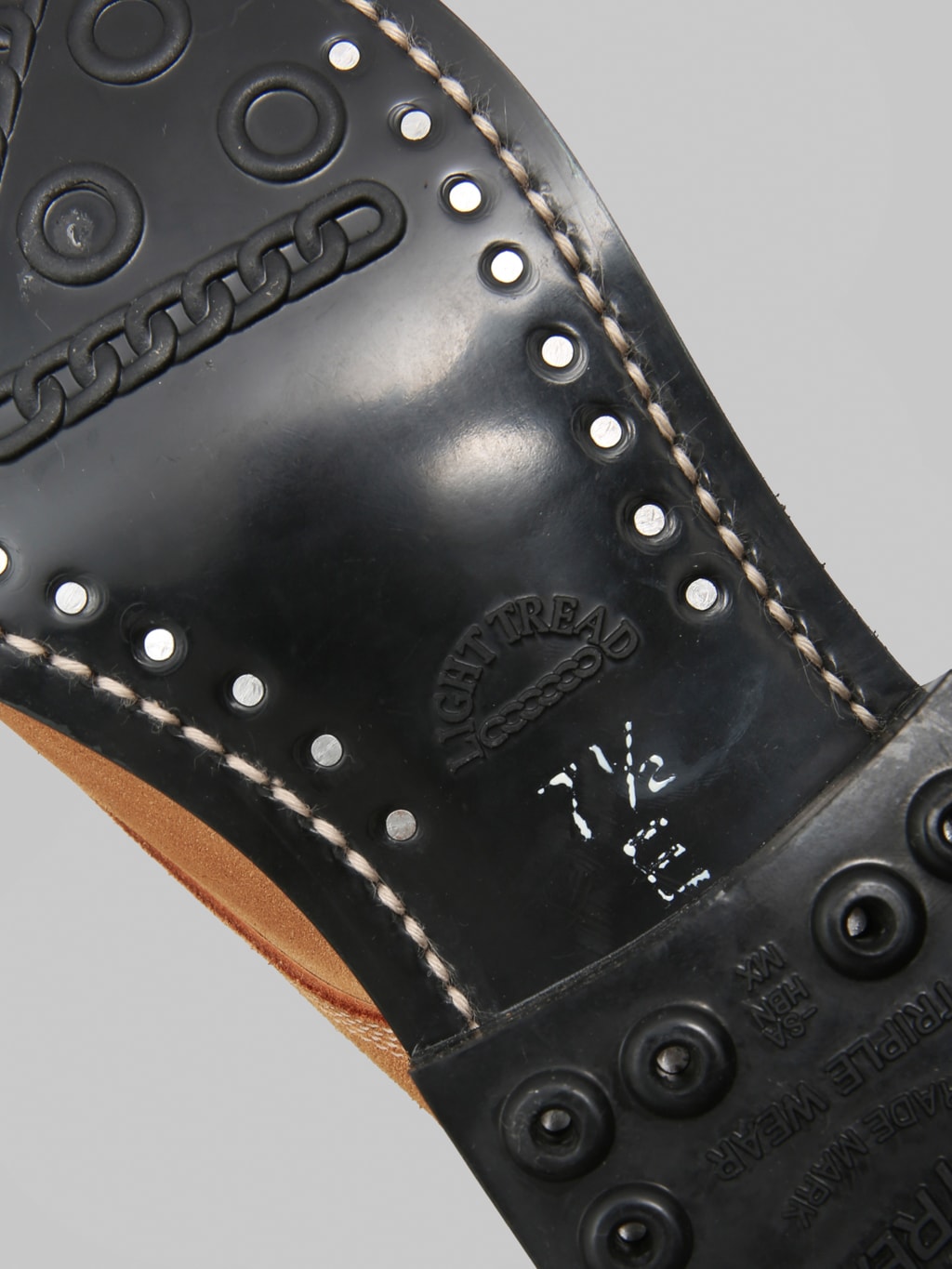 Buzz Rickson's BR02800 M-43 Service Shoes Camel - Redcast Heritage Co.