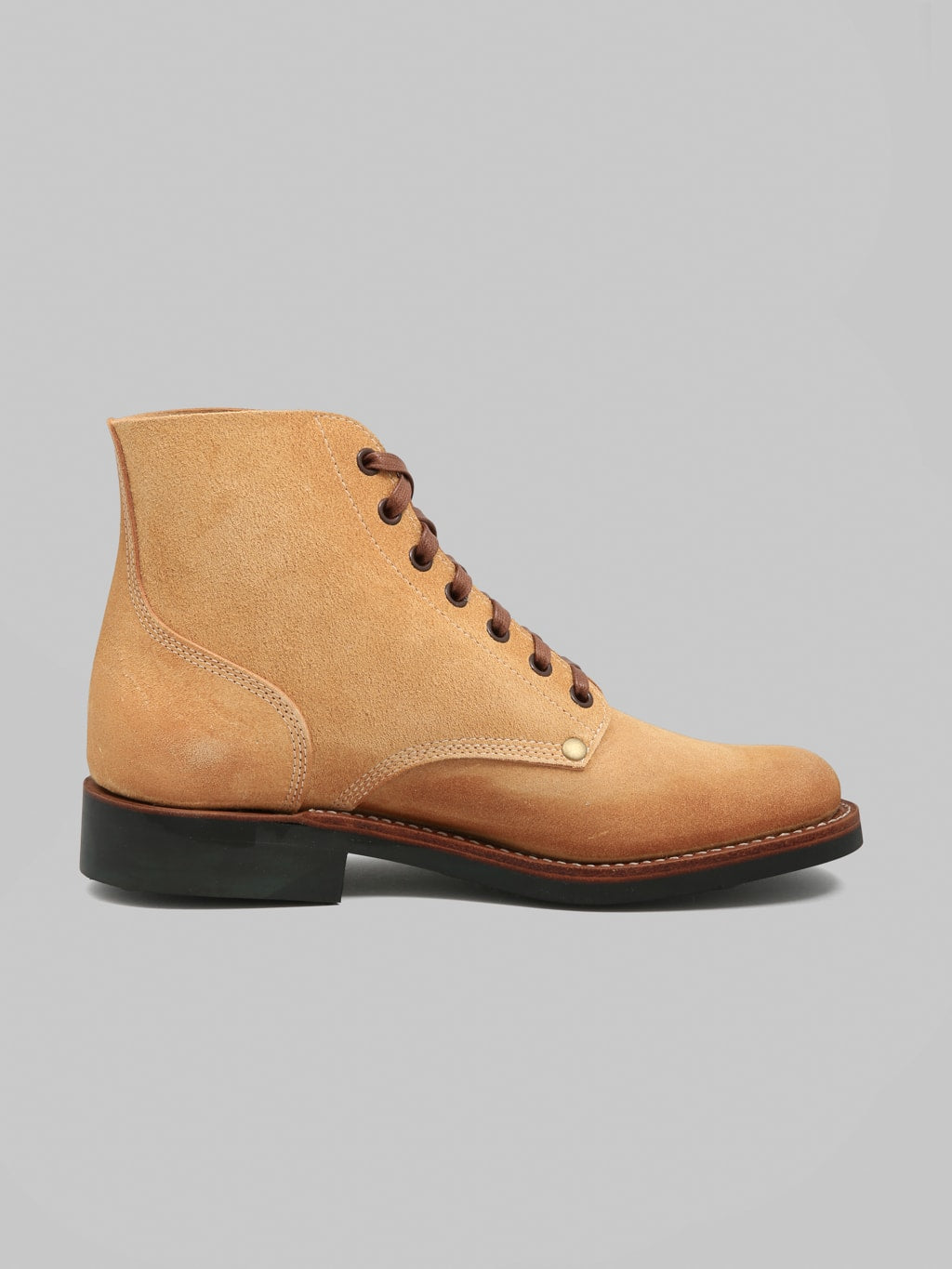 Buzz Rickson's BR02800 M-43 Service Shoes Camel - Redcast Heritage Co.