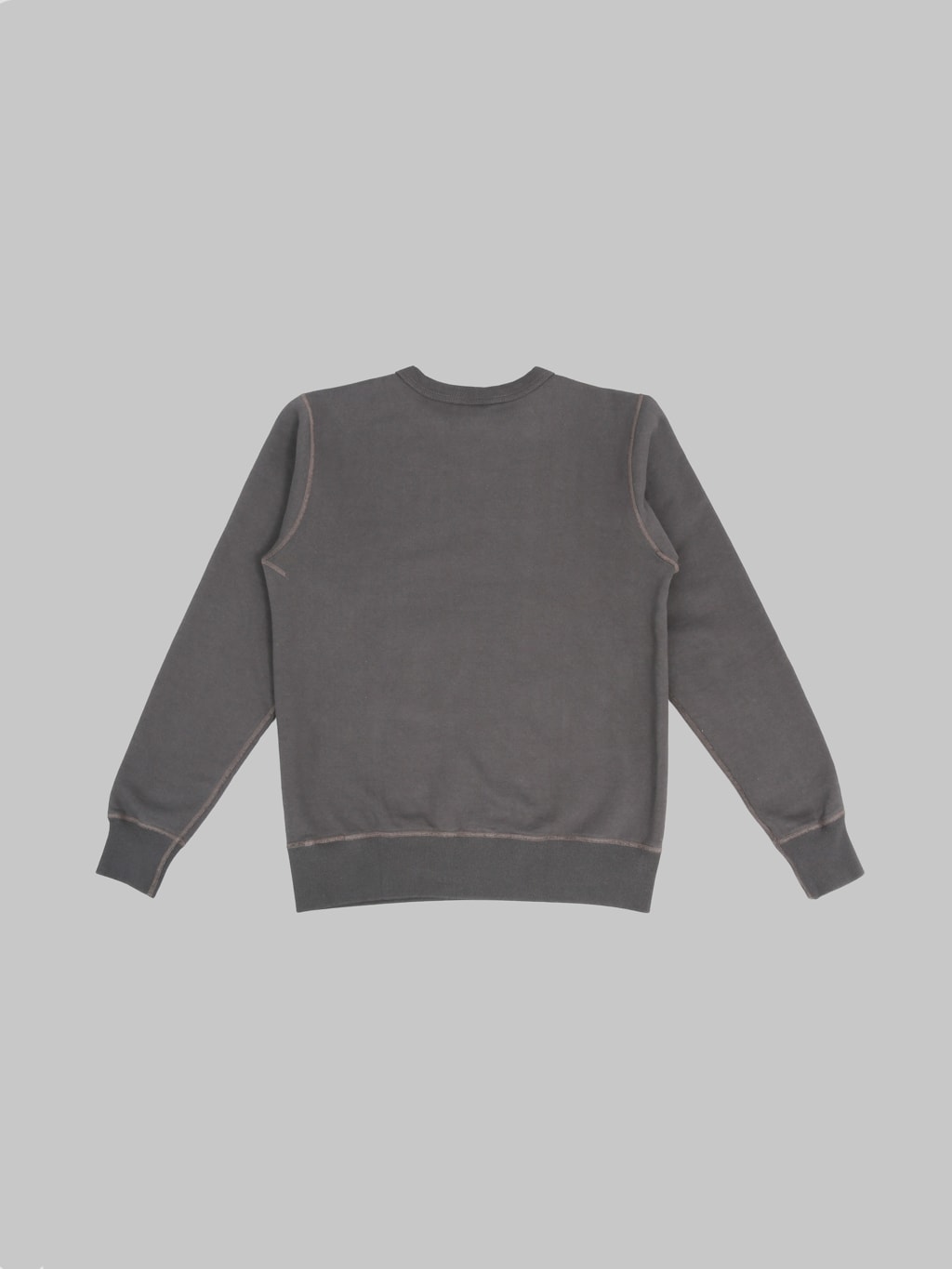 Buzz Ricksons BR65622 Set In Crewneck Sweatshirt Black back