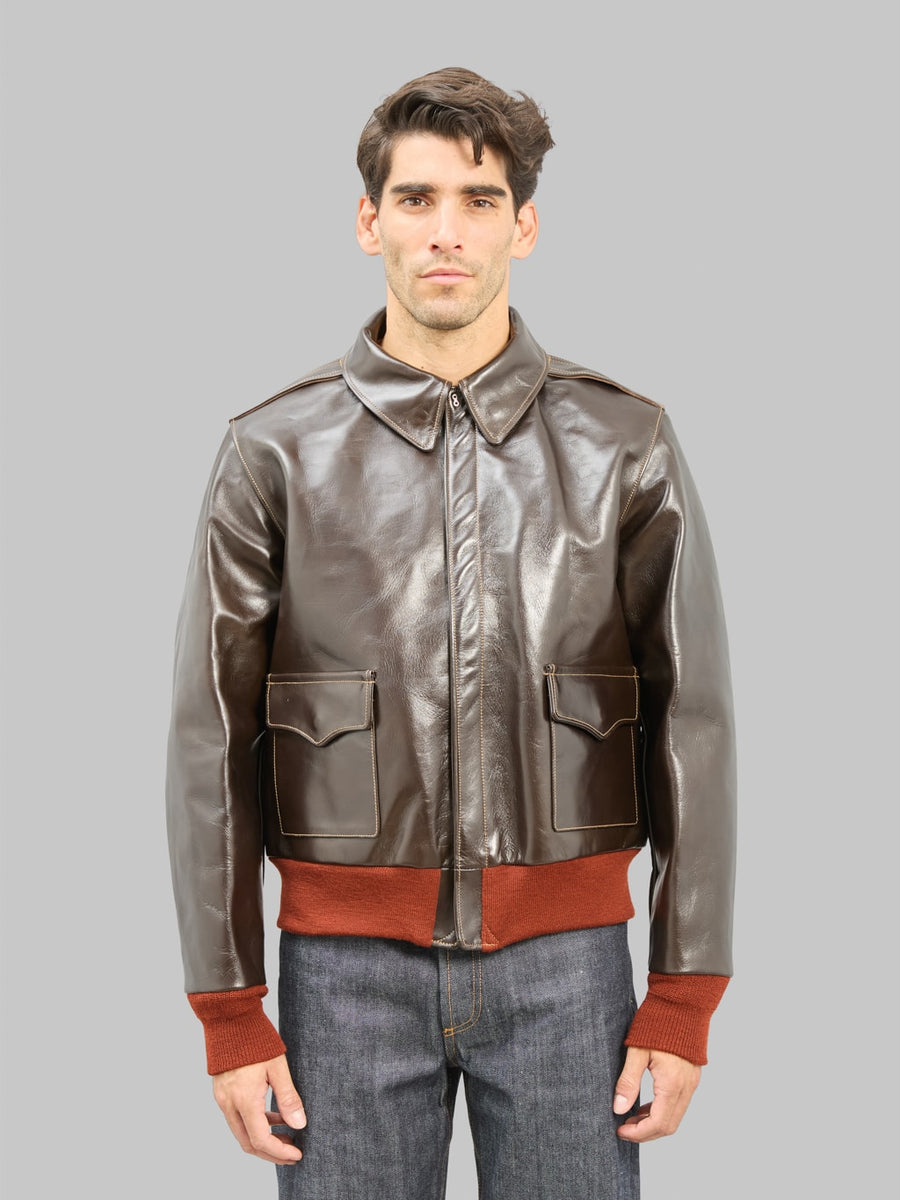 Buzz Rickson's BR80644 Type A-2 AC-21996 Horsehide Jacket